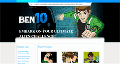 Desktop Screenshot of ben10fire.com