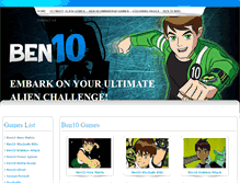 Tablet Screenshot of ben10fire.com